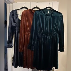 VELVET DRESS BUNDLE!